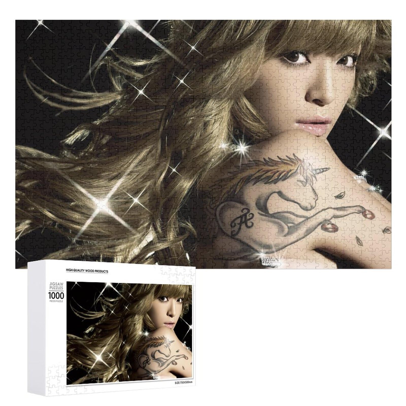 Amazon.co.jp: 浜崎あゆみ ジグソーパズル 1000ピース 子供向けパズル